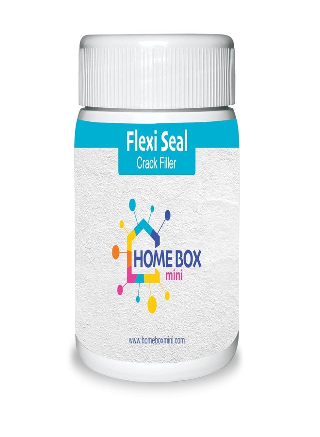 HOME BOX mini معجون سد الشقوق المصغر من هوم بوكس (1×100 غرام) - مانع تسرب يمكنك صنعه بنفسك لسد فجوات الجدران، وأحواض المطبخ، وشقوق بلاط الحمام - يعمل على المعادن والخشب والبلاستيك PVC - يتضمن قفازات (عبوة واحدة، قطعة واحدة) - Image 1